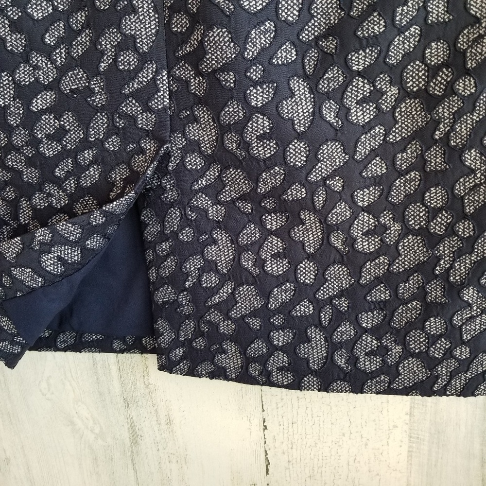 𝅺BANANA Republic Navy Burnout Skirt - Picture 5 of 7